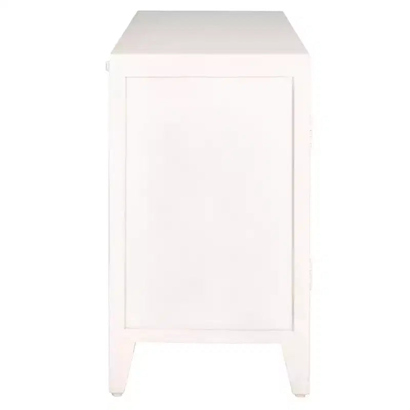 Mueble de TV Raura con 2 Estantes y 2 Puertas - MED5300 - Blanco Lavado - Safavieh