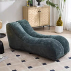 Sillón tipo puf creativo para adultos relleno de esponja de alta calidad, mullido y elástico, que se adapta a las curvas del cuerpo humano.
