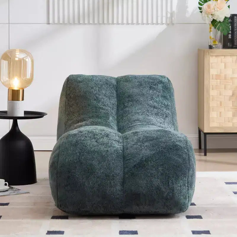 Sillón tipo puf creativo para adultos relleno de esponja de alta calidad, mullido y elástico, que se adapta a las curvas del cuerpo humano.