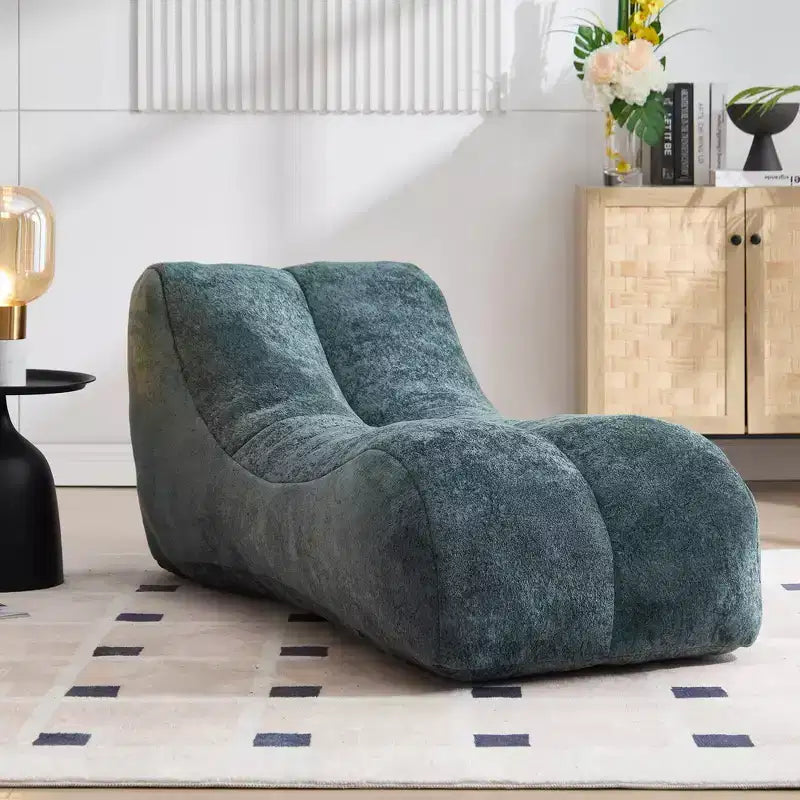 Sillón tipo puf creativo para adultos relleno de esponja de alta calidad, mullido y elástico, que se adapta a las curvas del cuerpo humano.