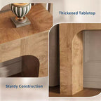 Mesa Consola de Granja, Mesa Estrecha de Madera para Entrada Detrás del Sofá, Mueble Rústico Delgado para Pasillo para Salas de Estar, Recibidores y Apartamentos