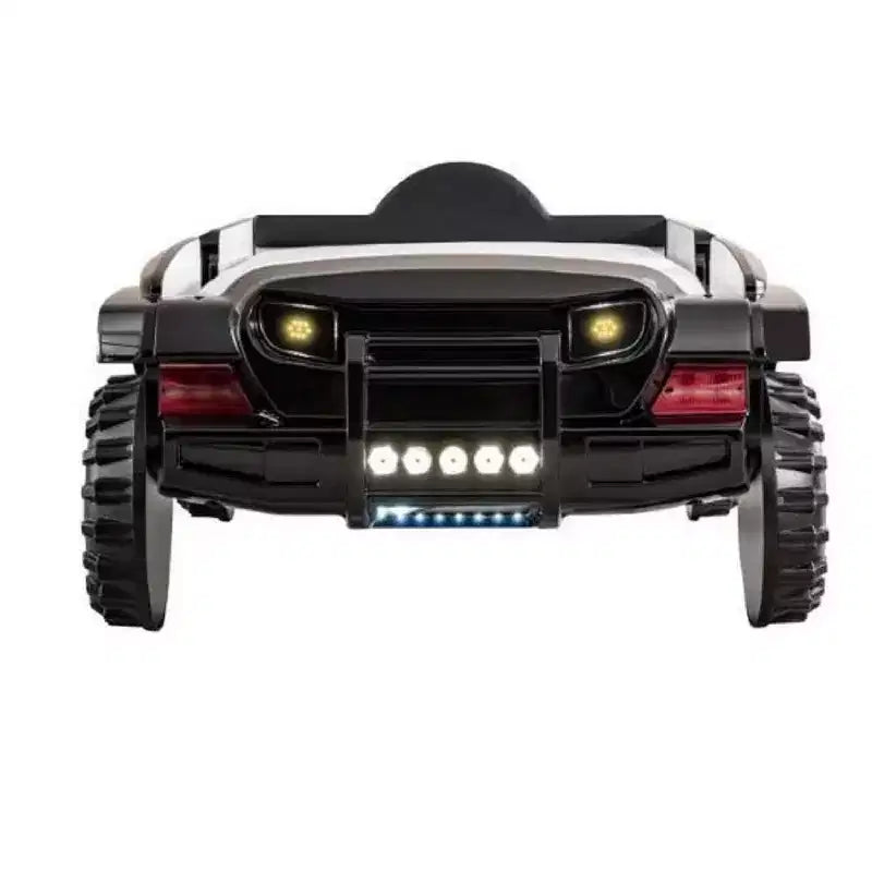 Cama individual Royal Hampton SUV con luces, efectos de sonido, piel sintética negra