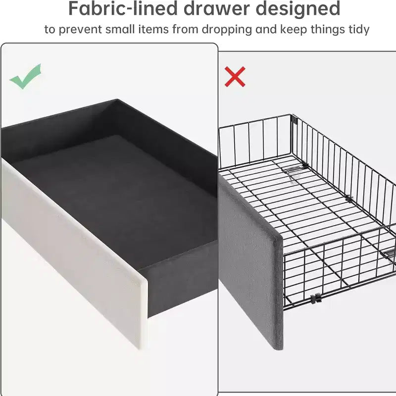 Estructura de cama matrimonial con cabecero de almacenamiento, tapizado de terciopelo, estructura de cama de plataforma con 4 cajones y soporte de listones de madera, diseño sin ruidos