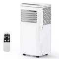 Acekool 8,000 BTU Portable Air Conditioner, 3-in-1 Cooling Fan Dehumidifier, Sleep Mode, 24H Timer, Remote for Rooms up to 350 Sq Ft