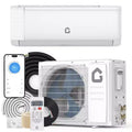 Acekool 11,500 BTU Mini Split Air Conditioner and Heat Pump, 18.5 SEER Inverter Ductless AC with WiFi, Cools Rooms up to 750 Sq Ft
