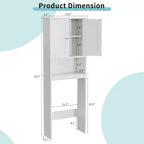 Mueble de Almacenamiento Dcolora sobre el Inodoro (Blanco)