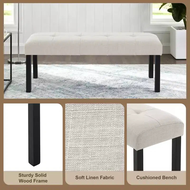 Juego de mesa de comedor de imitación mármol para 6 personas, mesa de comedor rectangular de 6 piezas con 4 sillas tapizadas y 1 banco para comedor