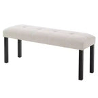 Juego de mesa de comedor de imitación mármol para 6 personas, mesa de comedor rectangular de 6 piezas con 4 sillas tapizadas y 1 banco para comedor