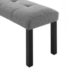Juego de mesa de comedor de imitación mármol para 6 personas, mesa de comedor rectangular de 6 piezas con 4 sillas tapizadas y 1 banco para comedor