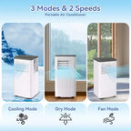 10000 BTU Portable Air Conditioner with Heater 3 in-1 Cooling, AC Portable Air Conditioner