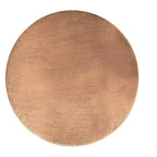 Mesa de centro Jean de metal estilo boho de 29.5 pulgadas de ancho, ensamblada