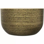 Mesa de centro Jean de metal estilo boho de 29.5 pulgadas de ancho, ensamblada