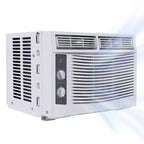 Energy-Efficient 5000 BTU Window Air Conditioner for Rooms up to 150 Sq.Ft  Quiet Operation, Mechanical Controls, Easy Installation