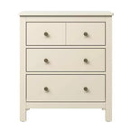 Cómoda moderna de madera con 3 cajones para dormitorio