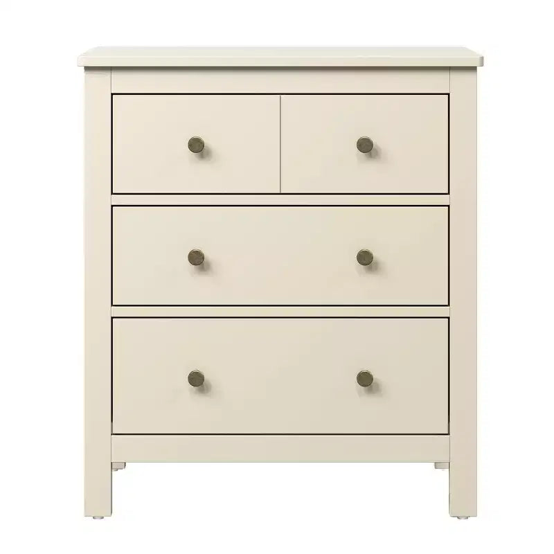 Cómoda moderna de madera con 3 cajones para dormitorio