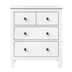 Cómoda moderna de madera con 3 cajones para dormitorio