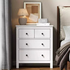 Cómoda moderna de madera con 3 cajones para dormitorio