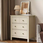 Modern Wood 3-Drawer Dresser for Bedroom