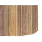 Mesa auxiliar contemporánea Doncaster Boho de mango macizo de 16 pulgadas de ancho, ensamblada