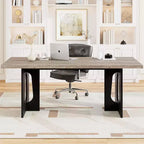 71 Mesa de comedor moderna para 6-10, mesa de cocina rectangular para reuniones familiares con una base de pedestal resistente