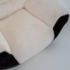 Puff GDFStudio Gwenaelle moderno con forma de panda