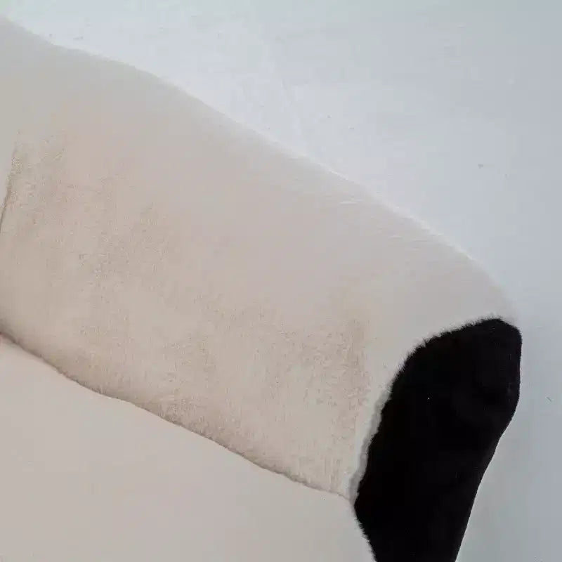 Puff GDFStudio Gwenaelle moderno con forma de panda