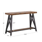 Mesa consola Westyn con estante - iNSPIRE Q