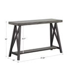 Mesa consola Westyn con estante - iNSPIRE Q
