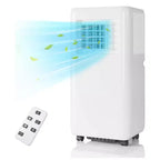 GustoWave 10000 BTU Portable Air Conditioner for Room up to 450 Sq. Ft. with 24H Timer, Sleep Mode