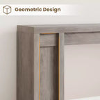 Mesa Consola de Entrada de Granja de 70.9 Pulgadas - Mesa Larga de Sofá Detrás del Sofá, Mesa de Entrada para Decoración de Sala de Estar y Vestíbulo, Nogal