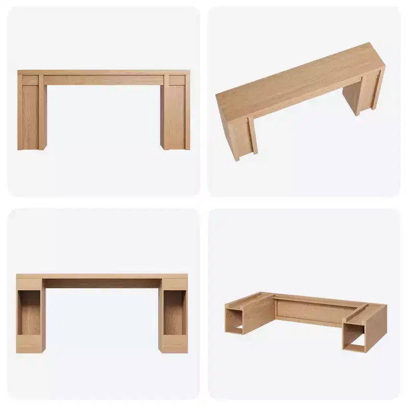 Mesa Consola de Entrada de Granja de 70.9 Pulgadas - Mesa Larga de Sofá Detrás del Sofá, Mesa de Entrada para Decoración de Sala de Estar y Vestíbulo, Nogal