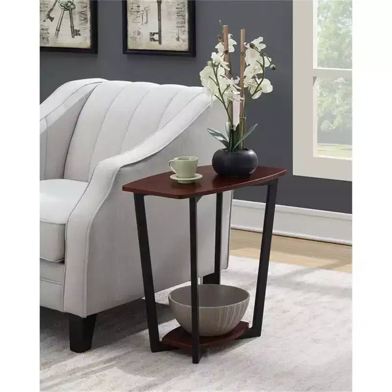 Mesa auxiliar HomeStock rectangular de metal, 1 pieza