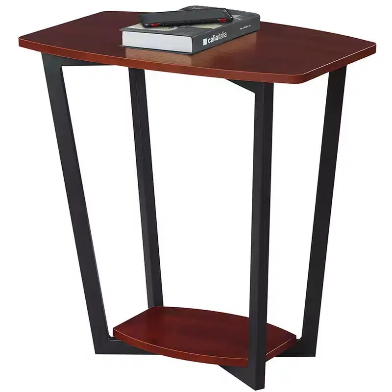 Mesa auxiliar HomeStock rectangular de metal, 1 pieza