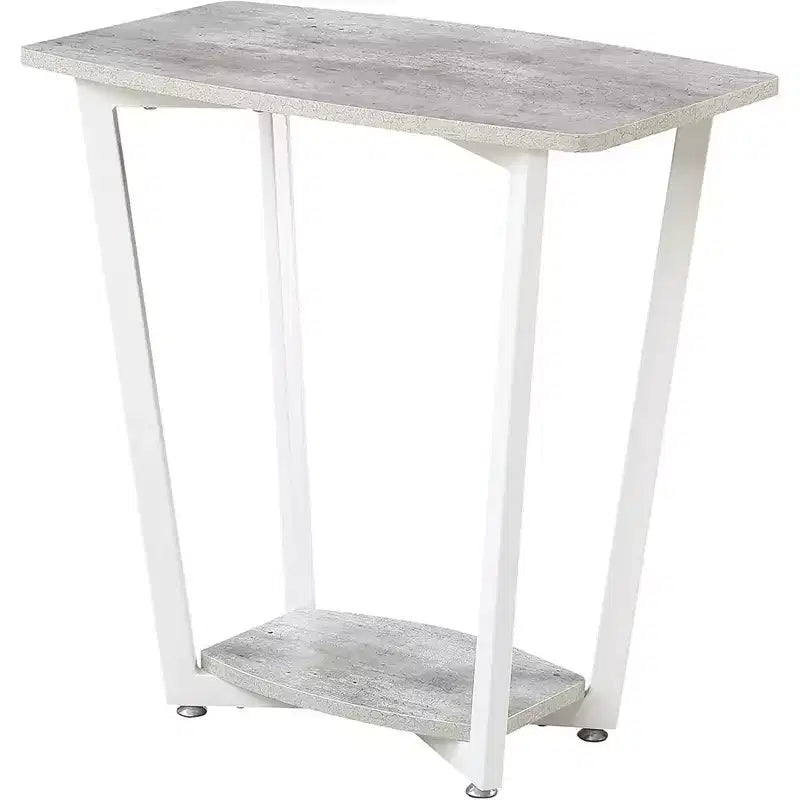 Mesa auxiliar HomeStock rectangular de metal, 1 pieza