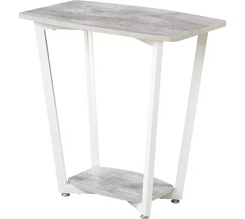 Mesa auxiliar HomeStock rectangular de metal, 1 pieza