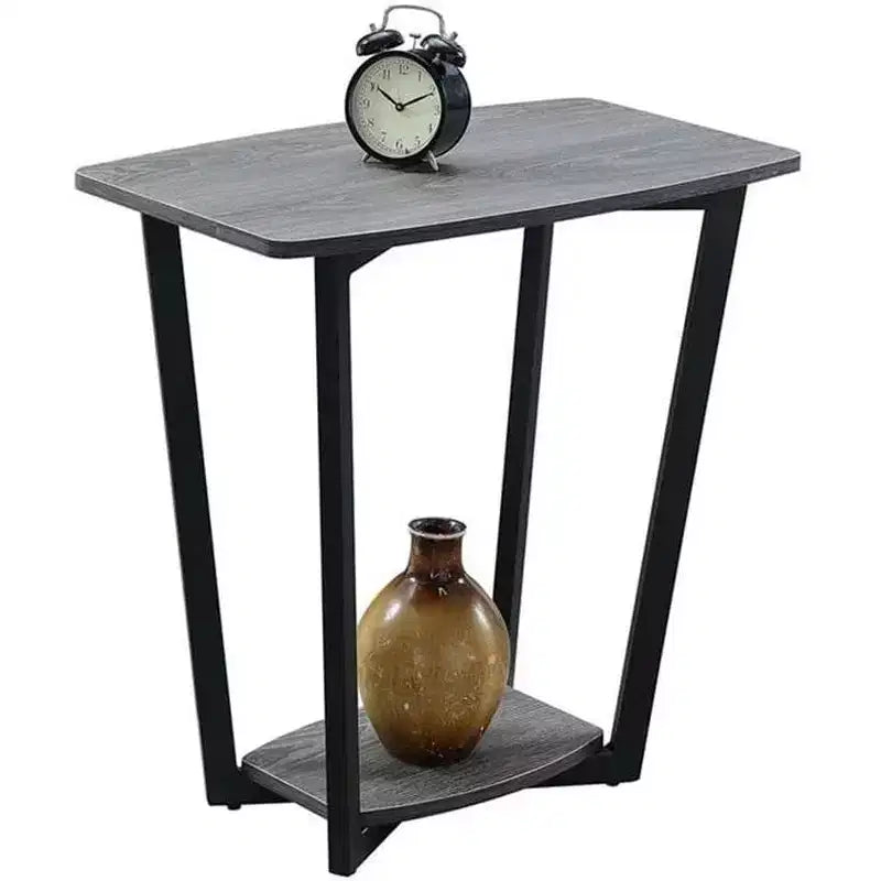 Mesa auxiliar HomeStock rectangular de metal, 1 pieza