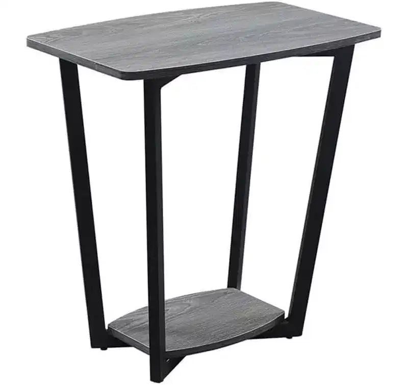Mesa auxiliar HomeStock rectangular de metal, 1 pieza