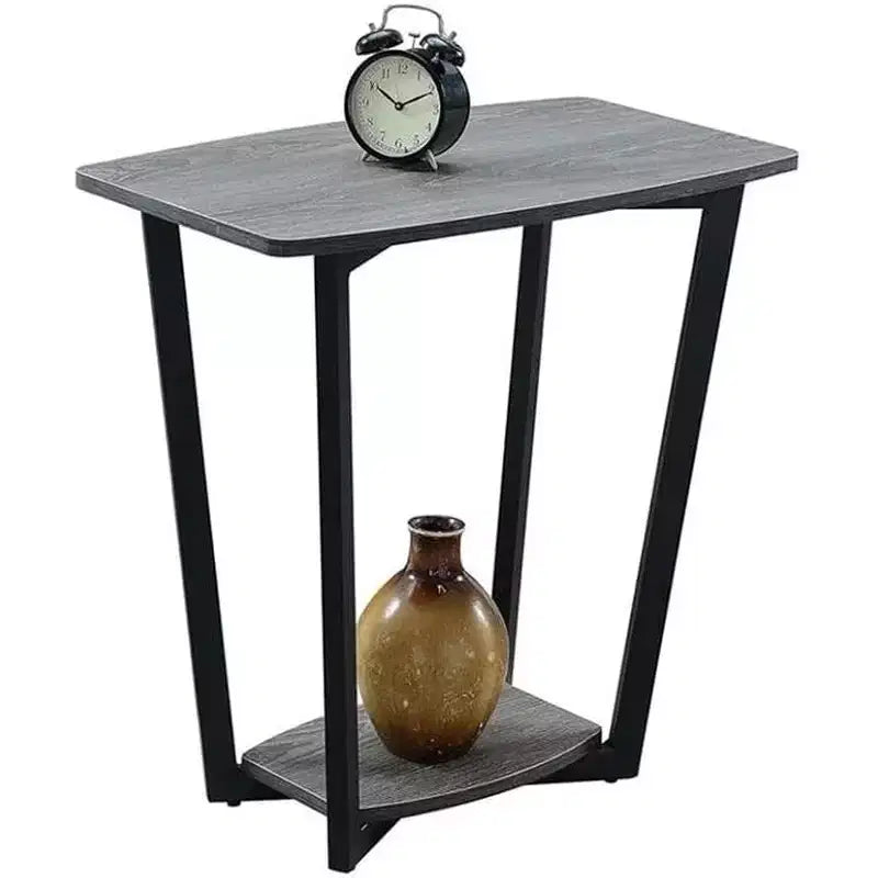 Mesa auxiliar HomeStock rectangular de metal, 1 pieza