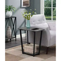 HomeStock Rectangle Metal Table Top End Table 1 -piece