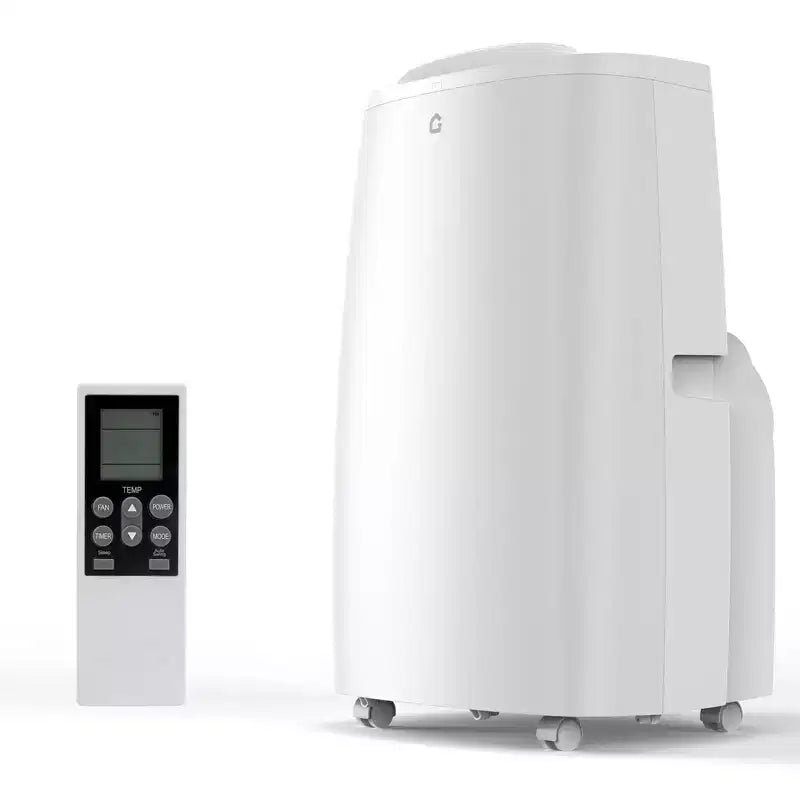 Acekool 14,000 BTU Portable Air Conditioner, 3-in-1 AC Unit, Cools up to 750 Sq.Ft, Remote, Timer, White