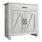 Aparador, Armario de Almacenamiento de Cocina con Cajones, Puerta, Estantes Ajustables, Aparador Moderno de Gran Capacidad para Sala de Estar, Cocina, Hogar