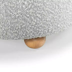 Otomana de Almacenamiento Redonda Bouclé Becka - SFV6100 - Safavieh Couture