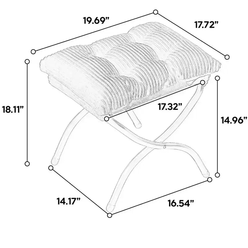 Sillón reclinable ergonómico con otomana para sala de estar y espacios pequeños - Estructura de acero y bolsillo lateral sofá reclinable