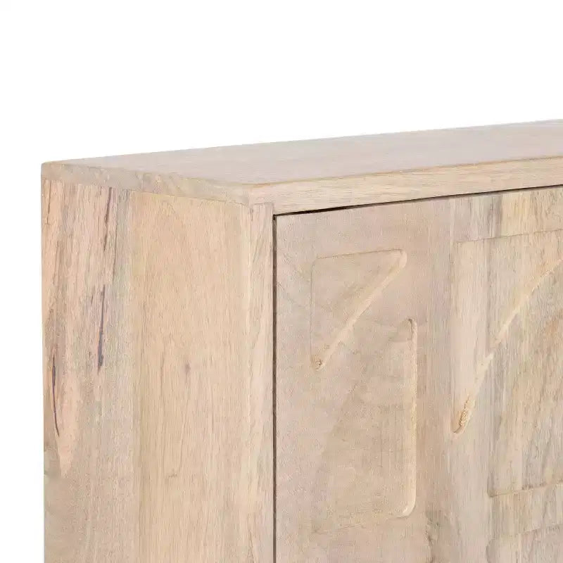 Armario de pared de madera Kate y Laurel Galliene, 22x7x28 blanqueado