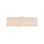 Armario de pared de madera Kate y Laurel Galliene, 22x7x28 blanqueado