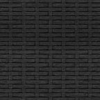 vidaXL Juego de 4 taburetes de jardín pequeños modulares de ratán sintético negro