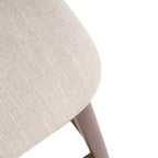 Taburetes de bar tapizados de madera de caucho modernos Doria de Christopher Knight Home (Juego de 2)