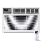8,000 Btu Window Air Conditioner, Cools Up to 350 Sq. Ft with Cooling, 3 Fan Speed, Window-Mounted Room Ac Window Unit with Remote, Easy Install Kit