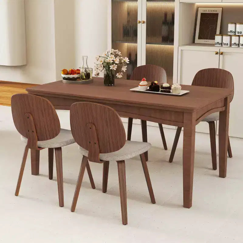 Costway Juego de 2/4 sillas de comedor modernas, sillas de cocina de chenilla sin brazos, sillas auxiliares de comedor