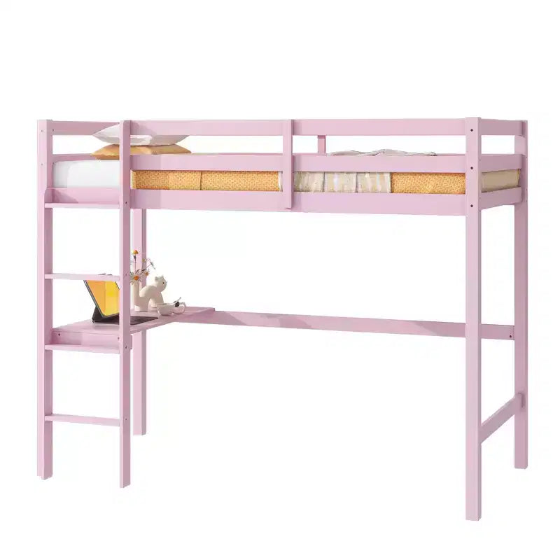 MAYEERTY Estructura de Cama Individual Tapizada de Piel Sintética, Segura para Niños, No Requiere Somier
